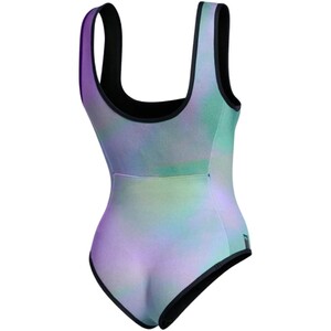 2024 Mystic Womens Lunar 2/2mm Neoprene Swimsuit 35001.240220 - Purple / Green